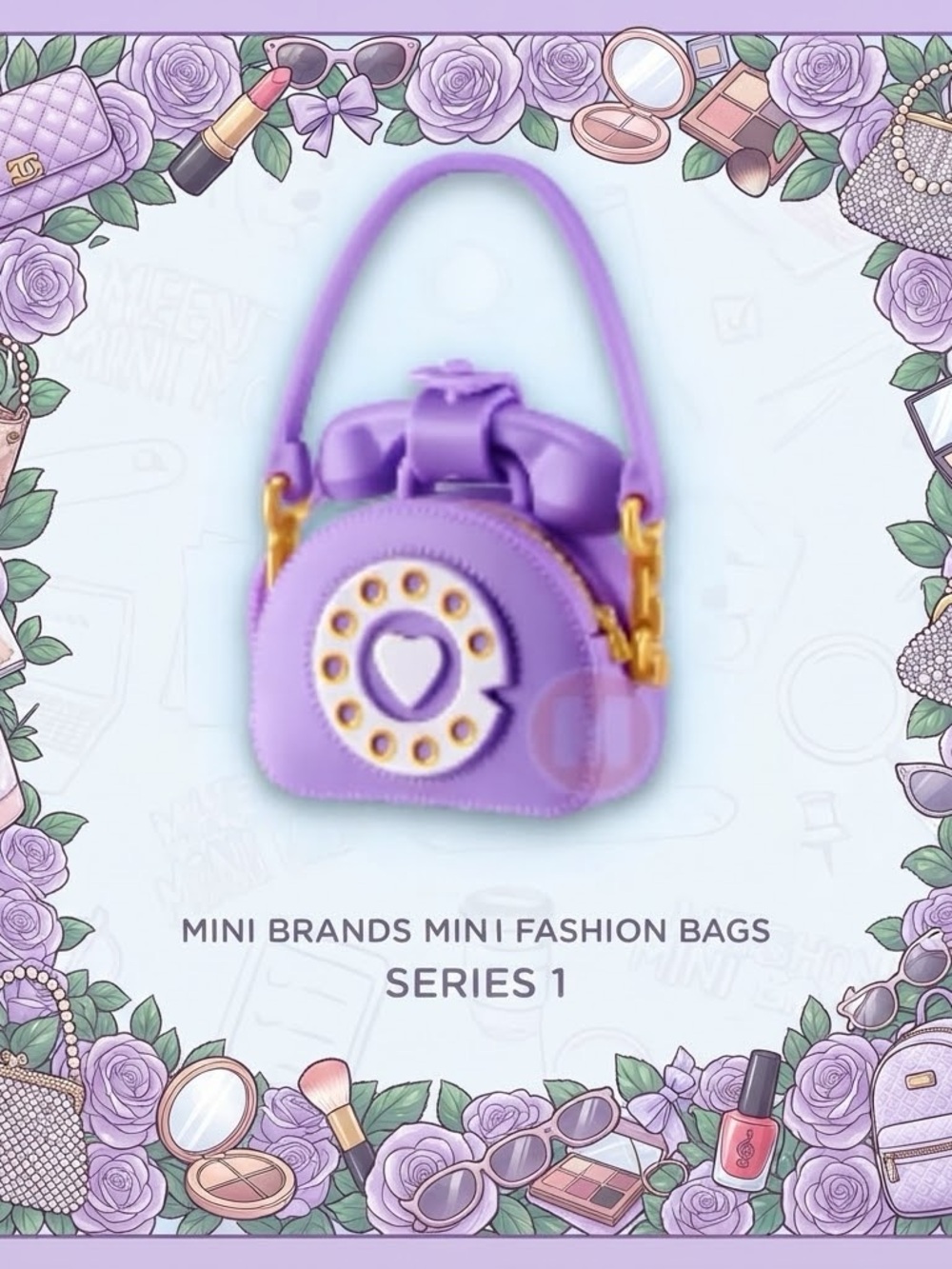 ZURU Mini Make FASHION bags RARE purple phone